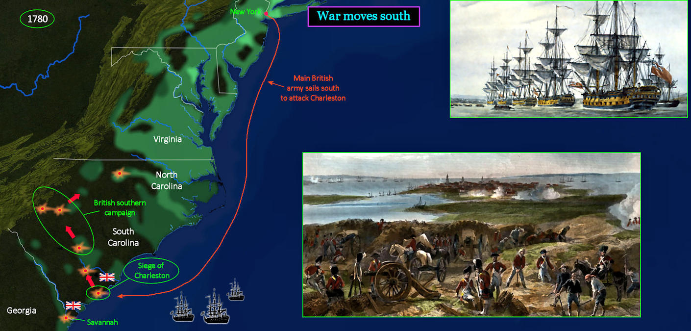 British Siege of Charleston, 1780